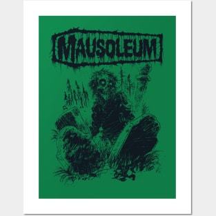 MAUSOLEUM - Graveyard Ghoul T-Shirt Posters and Art